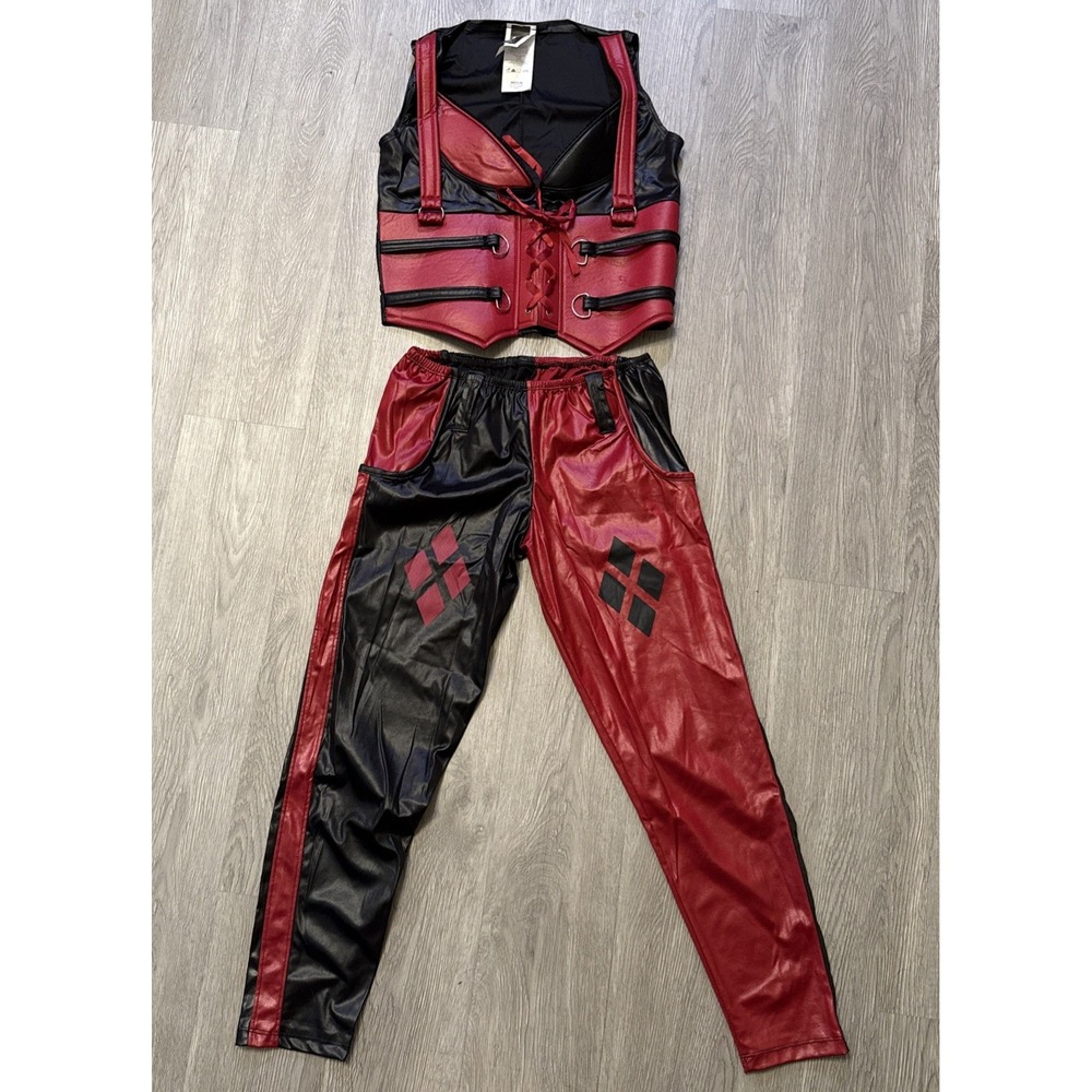 Arkham City Harley Quinn Halloween Costume - Batman Rubies Sz Small 2 Pc